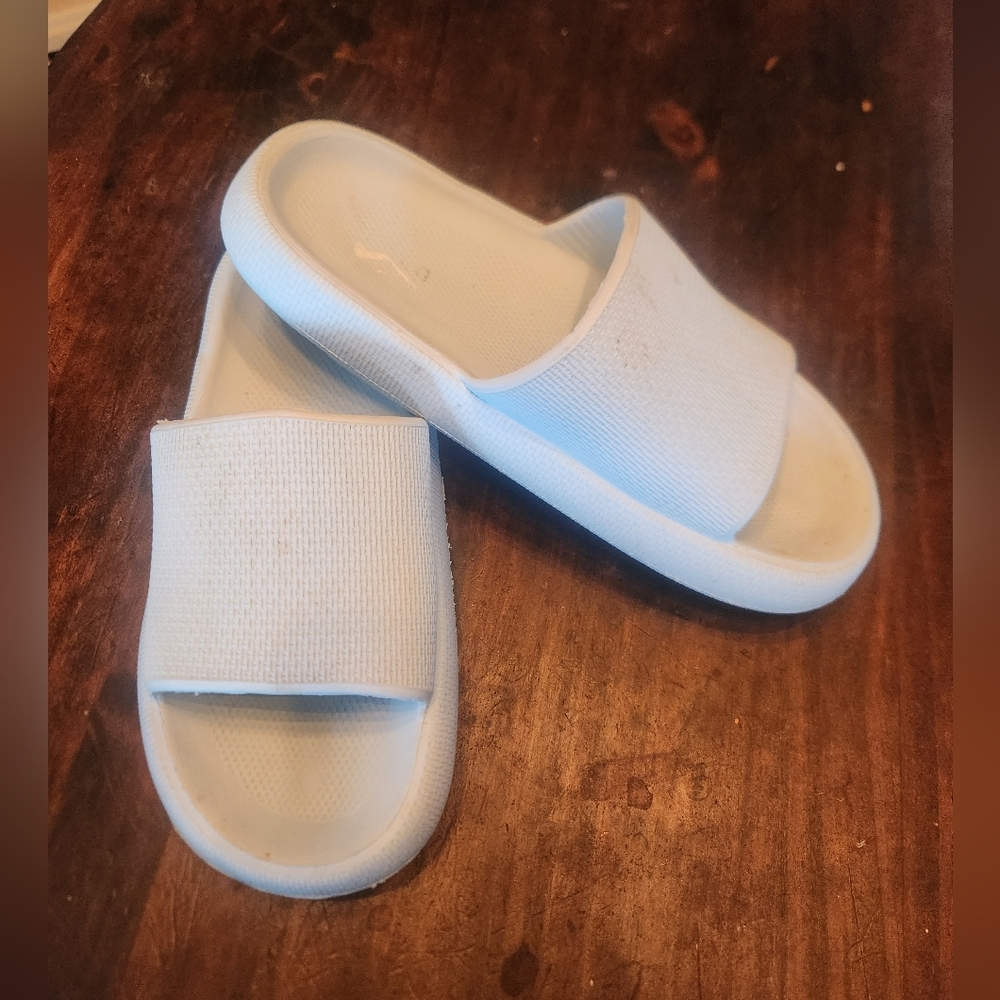 Cloud Slides/Mint Green